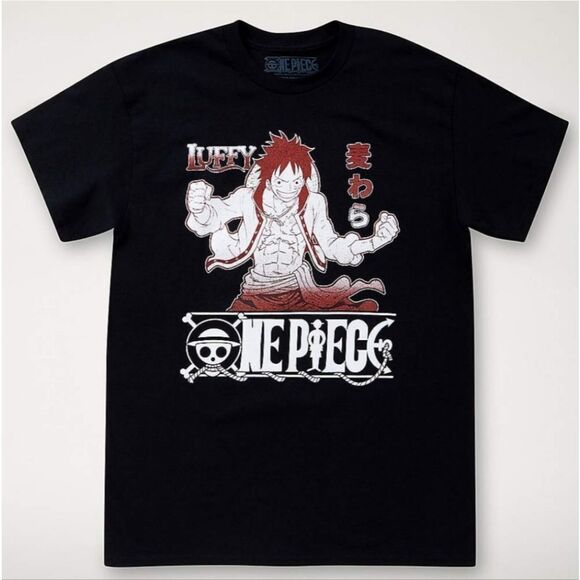 One Piece Luffy Graphic T-Shirt - Picture 1 of 3